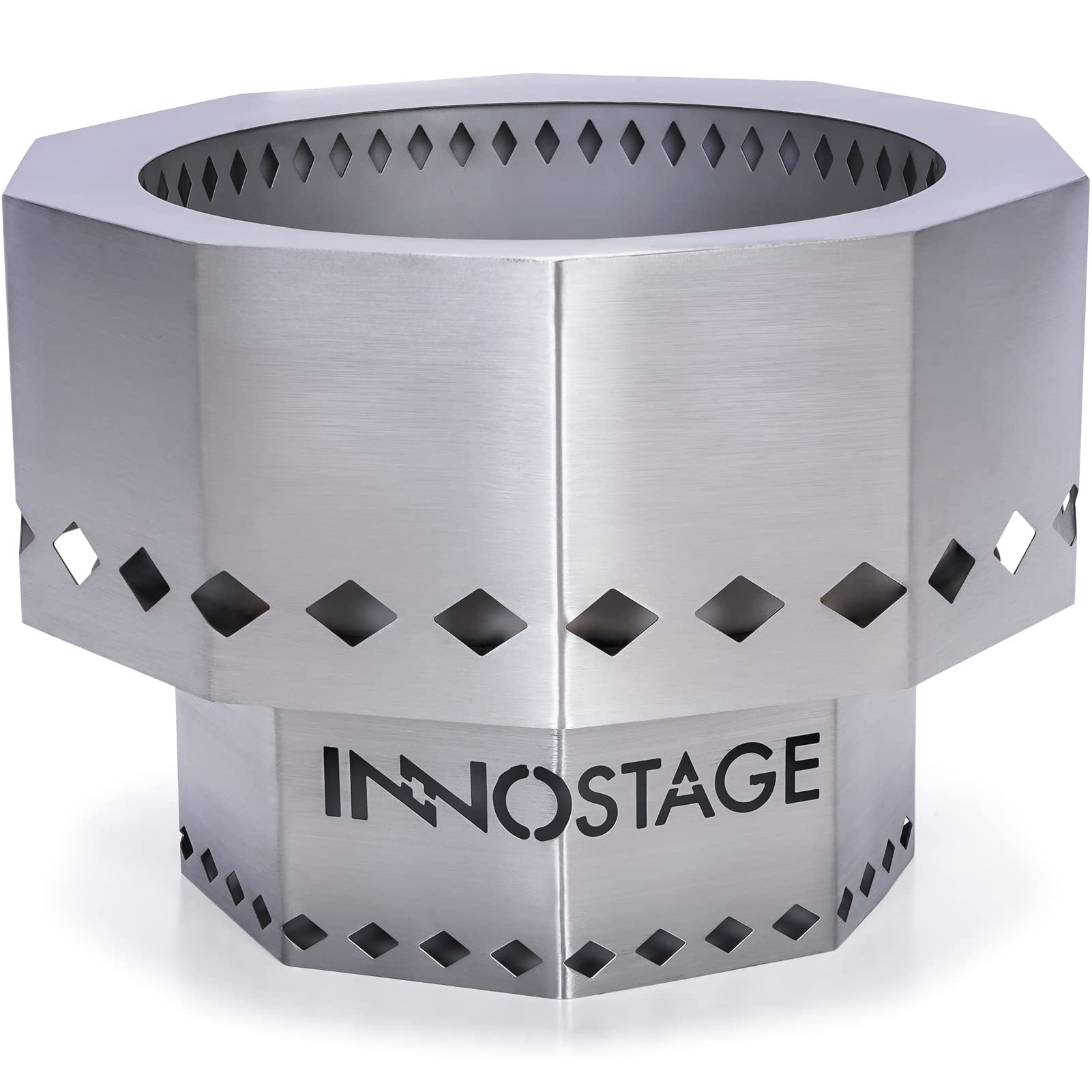 Amazon.com : Patented Smokeless Fire Pit for Outdoor Wood